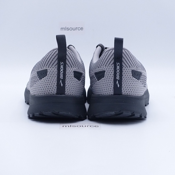 NEW Brooks Revel 5 Running Shoes 110374-1D-025 Ebony/Alloy/Metallic - Picture 5 of 7